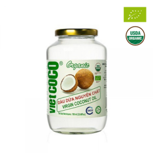 Dầu dừa nguyên chất hữu cơ Vietcoco 700ml